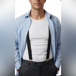 NIP Hold-Up  Black Suspenders Contractor Series